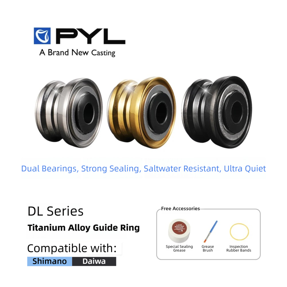 Conventional Reel - PYL Titanium Alloy Double Bearing Line