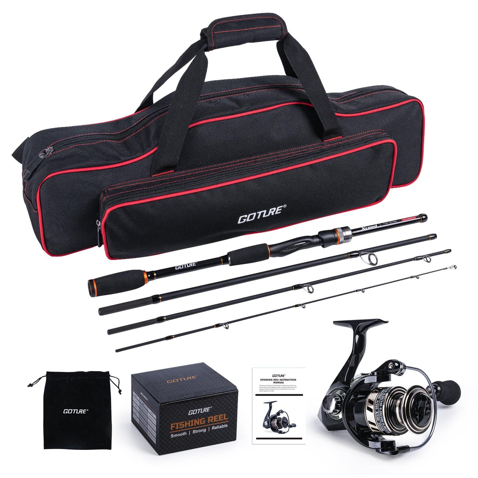 Goture Portable Spinning Fishi - Reel Bag review and price