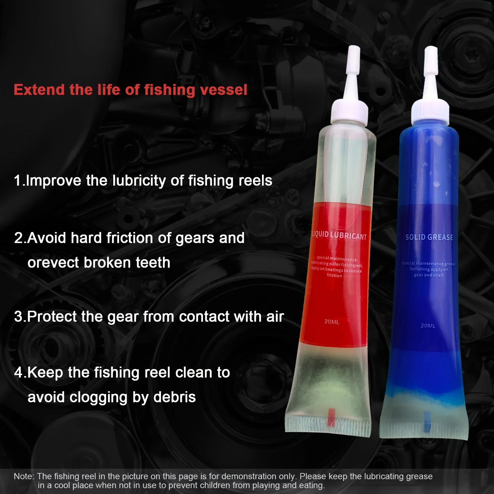 4pcs Fishing Wheel Maintenance - Reel Oil review and price